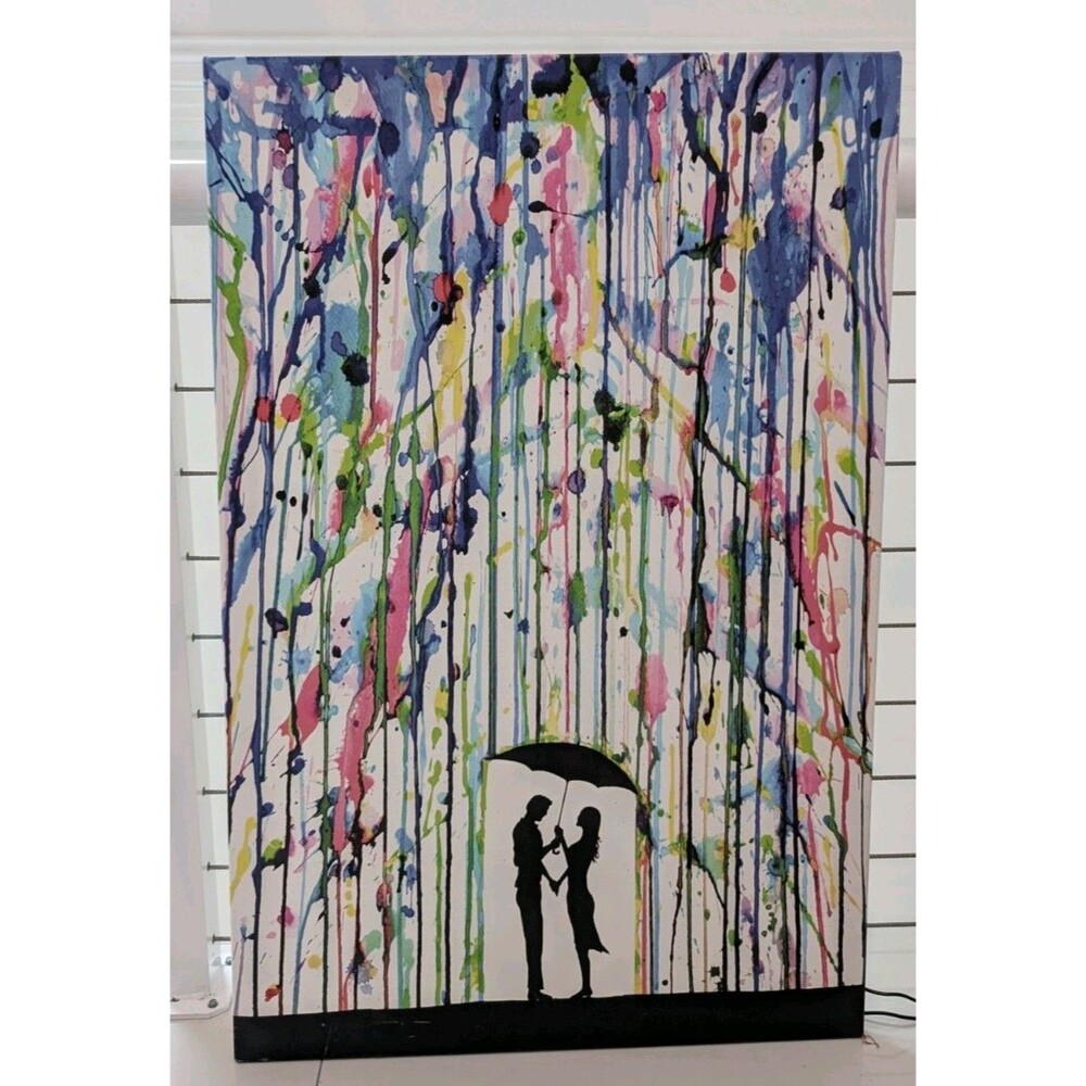 Marc Allante 'Pour Deux' Canvas Wall Art 26 x 40 Inches